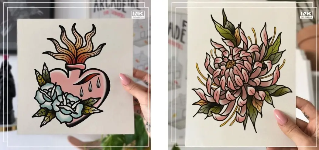 printy od Wiki Mouse Tattoo