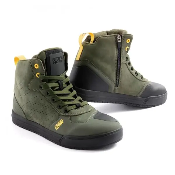 Buty Skórzane Rebelhorn Spike Oliwkowe