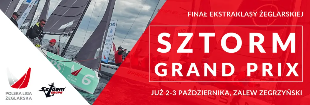 Sztorm Grand Prix jest Sztorm Grupa – szkoła żeglarstwa i sportów motorowodnych