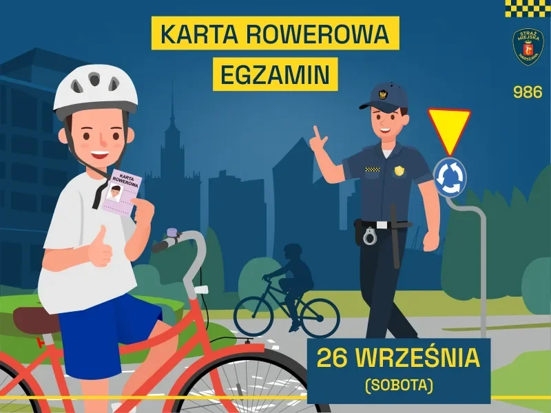 Ostatni egzamin na kartę rowerową w Warszawie. Został jeden termin