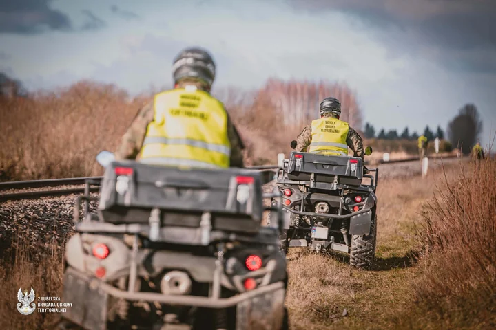 Obraz do artykułu: Terytorialsi ruszyli bronić kolei przed sabotażem