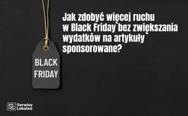 Obraz do artykułu: Jak zdobyć więcej ruchu w Black Friday bez zwiększania wydatków na artykuły sponsorowane?