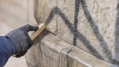 Prawie 200 tys. zł na usunięcie graffiti z kamienicy przy Marszałkowskiej