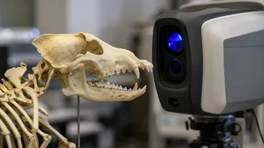 Szkielet słonicy Erny w technologii 3D. Nowa wystawa przy trasie W-Z