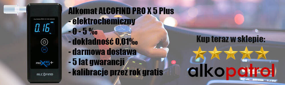 alcofind pro x-5 plus