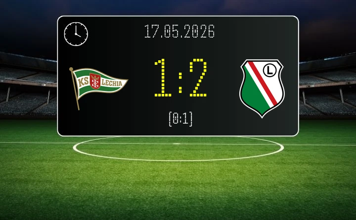 [PIŁKA NOŻNA] Lechia Gdańsk – Legia Warszawa 1:2 w PKO BP Ekstraklasie – warszawiacy trafili w końcówce