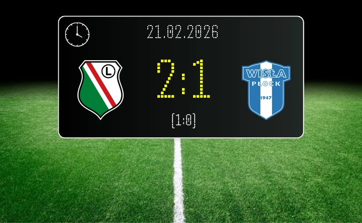 [PIŁKA NOŻNA] Legia Warszawa – Wisła Płock 2:1 w PKO BP Ekstraklasie