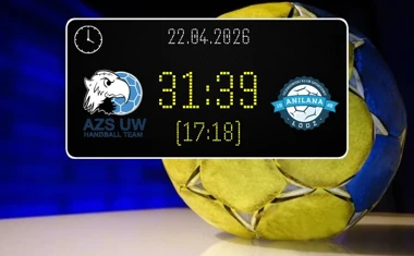 [PIŁKA RĘCZNA] Liga Centralna: AZS UW Warszawa – Grot Blachy Pruszyński Anilana 31:39 w 24. kolejce