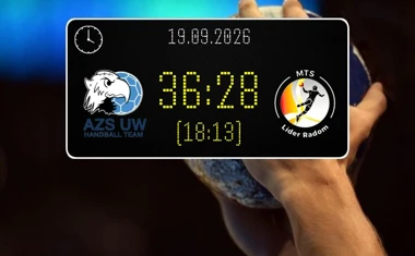 [PIŁKA RĘCZNA] AZS UW Warszawa – MTS Lider Radom 36:28 w I Lidze Mężczyzn (Grupa C)