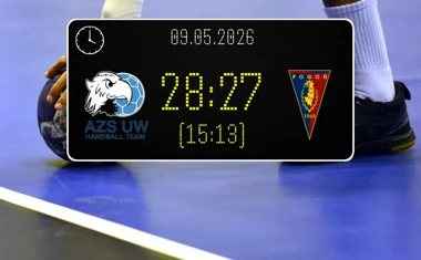 [PIŁKA RĘCZNA] Liga Centralna – AZS UW Warszawa – Sandra Spa Pogoń Szczecin 28:27 w 26. kolejce