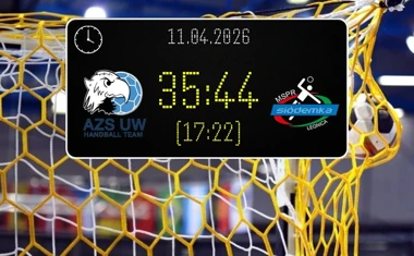 [PIŁKA RĘCZNA] Liga Centralna w Warszawie – AZS UW Warszawa – Siódemka Miedź Legnica 35:44