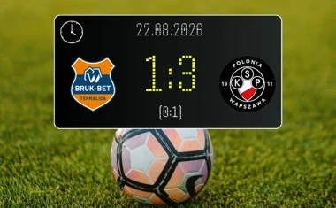 [PIŁKA NOŻNA] Bruk-Bet Termalica Nieciecza – Polonia Warszawa 1:3. Ważne zwycięstwo gości z Warszawy w Betclic 1. lidze