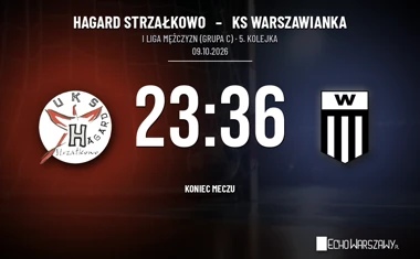 [PIŁKA RĘCZNA] Hagard Strzałkowo – KS Warszawianka 23:36. Wyraźne zwycięstwo gości w I Lidze Mężczyzn (Grupa C)