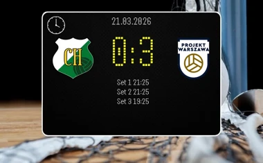[SIATKÓWKA] PlusLiga: InPost ChKS Chełm – PGE Projekt Warszawa 0:3, warszawianie lepsi w nerwowych końcówkach