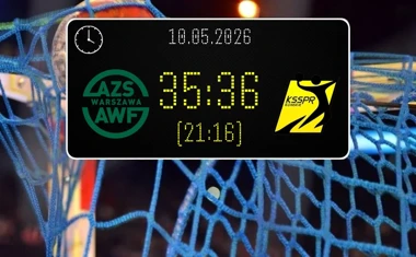 [PIŁKA RĘCZNA] KS AZS AWF Warszawa – KSSPR Końskie 35:36 w I Lidze Mężczyzn (Grupa C)