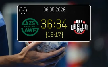 [PIŁKA RĘCZNA] KS AZS AWF Warszawa – MKS Wieluń 36:34 w I Lidze Mężczyzn (Grupa C) – ważne punkty gospodarzy