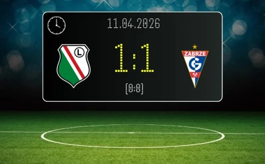 [PIŁKA NOŻNA] Legia Warszawa – Górnik Zabrze 1:1 w PKO BP Ekstraklasie – gospodarze stracili wygraną w końcówce