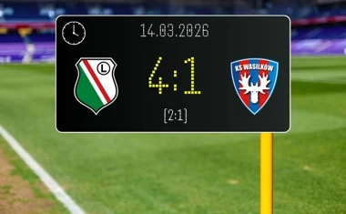 [PIŁKA NOŻNA] Legia Warszawa II – KS Wasilków 4:1 – pewne zwycięstwo u siebie w Betclic 3. Liga Grupa 1 (Grupa I)