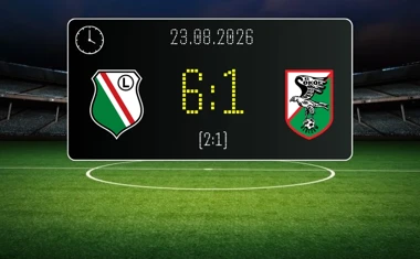 [PIŁKA NOŻNA] Legia Warszawa II – Sokół Kleczew 6:1 w Betclic 2. lidze. Warszawianie zdominowali drugą połowę
