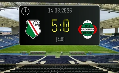 [PIŁKA NOŻNA] Legia Warszawa – Radomiak Radom 5:0 w PKO BP Ekstraklasie. Warszawska demonstracja siły