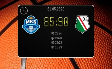 [KOSZYKÓWKA] Legia wygrywa w Dąbrowie Górniczej i pozostaje liderem Orlen Basket Ligi