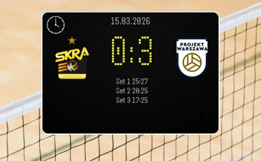 [SIATKÓWKA] PGE GiEK SKRA Bełchatów – PGE Projekt Warszawa 0:3 – PlusLiga, 26. kolejka