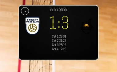 [SIATKÓWKA] PGE Projekt Warszawa – Bogdanka LUK Lublin 1:3 w PlusLidze, kolejka 25