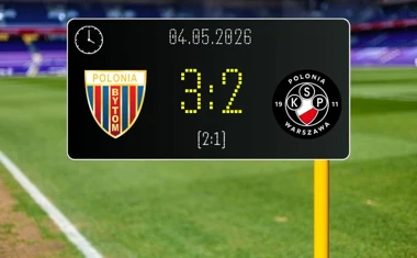 [PIŁKA NOŻNA] Betclic 1. liga – Polonia Bytom – Polonia Warszawa 3:2. Warszawianie wrócili do gry, ale końcówka należała do gospodarzy