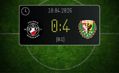 [PIŁKA NOŻNA] Betclic 1. liga – Polonia Warszawa – Śląsk Wrocław 0:4. Goście z Wrocławia wygrali pewnie na Konwiktorskiej