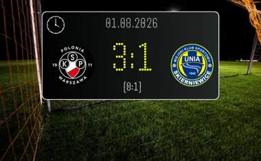 [PIŁKA NOŻNA] Polonia Warszawa – Unia Skierniewice 3:1. Odwrócenie losów meczu w Betclic 1. lidze