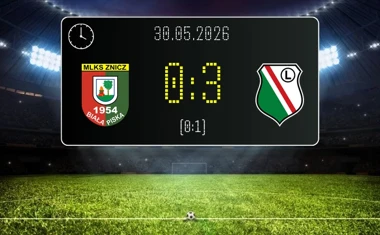 [PIŁKA NOŻNA] Znicz Biała Piska – Legia Warszawa II 0:3 w 34. kolejce Betclic 3. Ligi Grupa 1 (Grupa I)