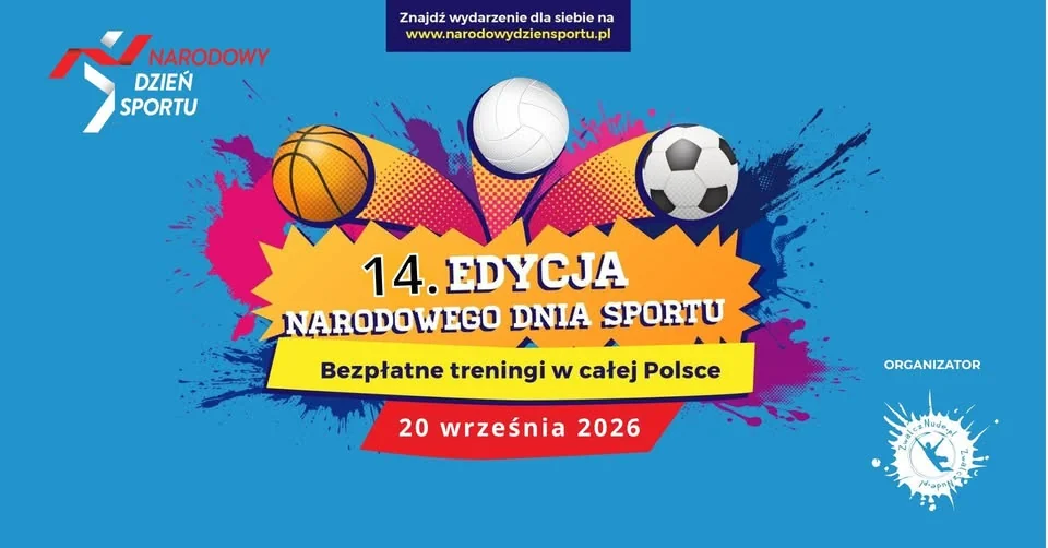 Obraz do artykułu: Narodowy Dzień Sportu 2026 – setki bezpłatnych wydarzeń w całej Polsce