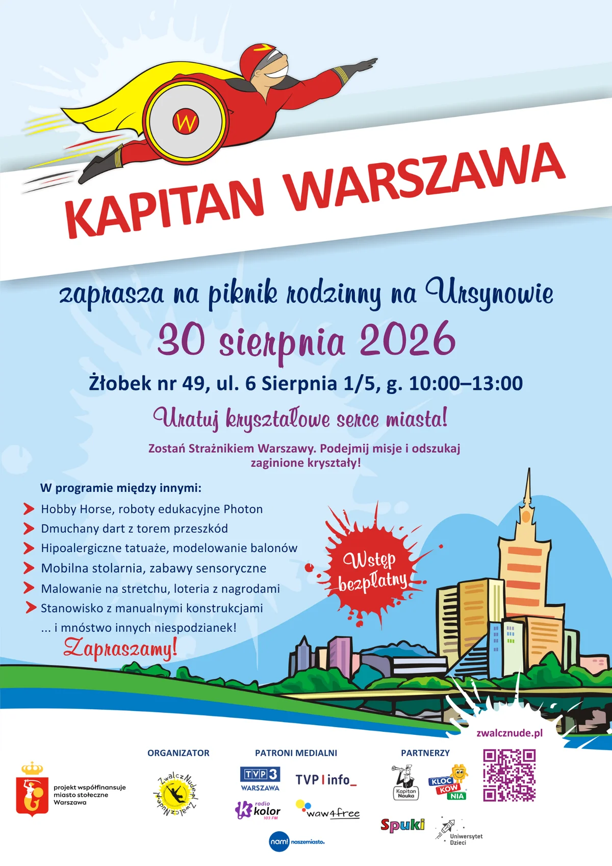 Obraz do artykułu: Kapitan Warszawa na Ursynowie – rodzinne rozgrywki dla dzieci