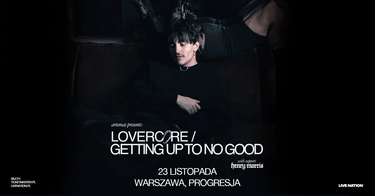 Grafika promocyjna wydarzenia Artemas – koncert w Warszawie