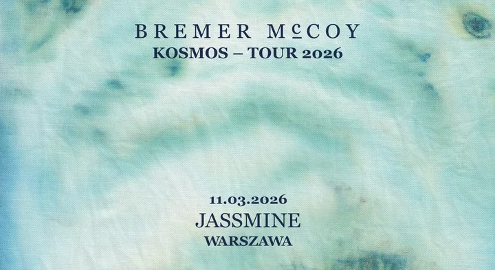Grafika promocyjna wydarzenia Bremer/McCoy | Jassmine | Warszawa — koncert duetu z Kopenhagi