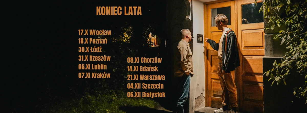 Grafika promocyjna wydarzenia cosmos | KONIEC LATA w Hydrozagadce