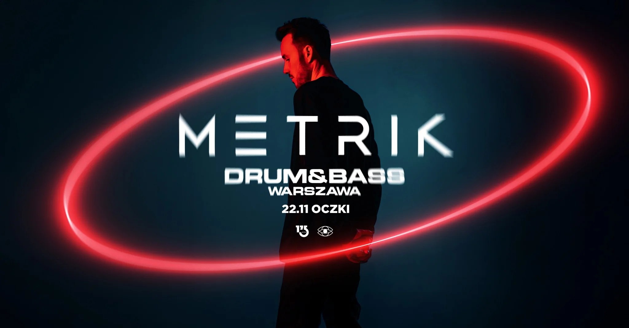 Obrazek przedstawia grafikę promocyjną wydarzenia Koncert METRIK w Warszawie – wydarzenie Drum&Bass