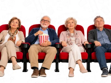 Grafika promocyjna wydarzenia Filmowe czwartki dla seniorów