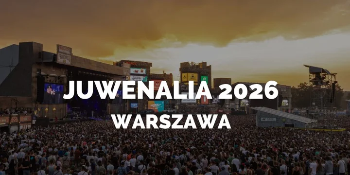 Grafika promocyjna wydarzenia Juwenalia Warszawa 2026 — kiedy i gdzie odbędzie się największe studenckie święto