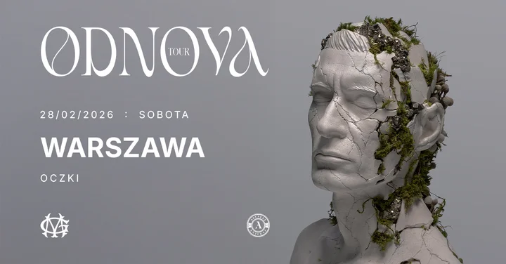 Grafika promocyjna wydarzenia KALI – Odnova Tour w Warszawie