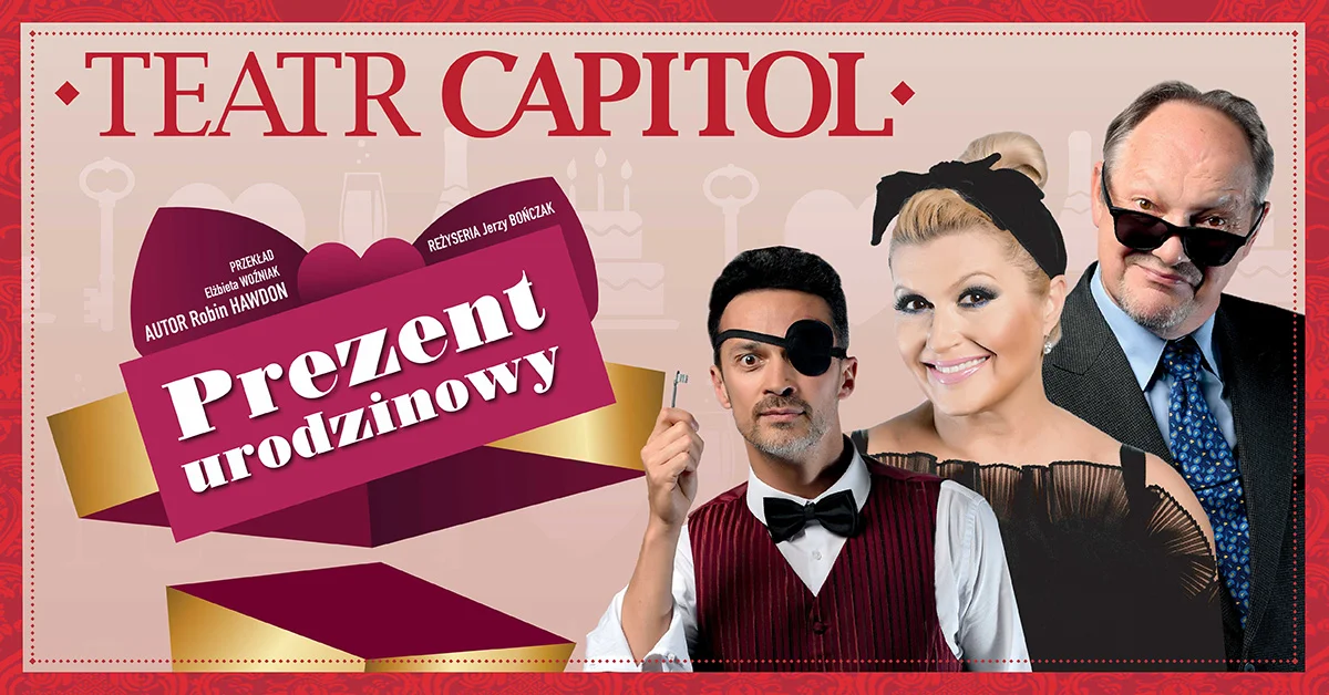 Grafika promocyjna wydarzenia Komedia farsowa w Teatrze Capitol w Warszawie