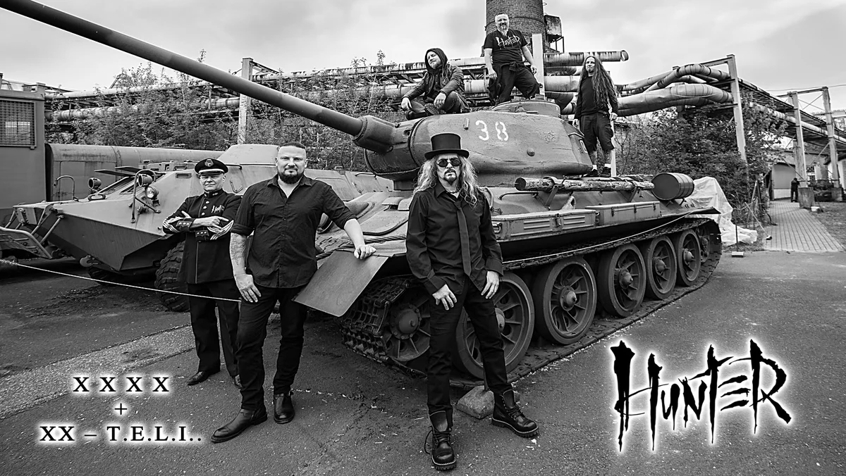 Grafika promocyjna wydarzenia Koncert zespołu Hunter w Warszawie w listopadzie 2025