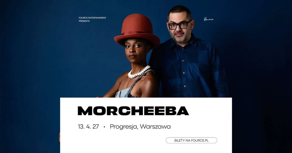 Grafika promocyjna wydarzenia Morcheeba • Warszawa: koncert na żywo
