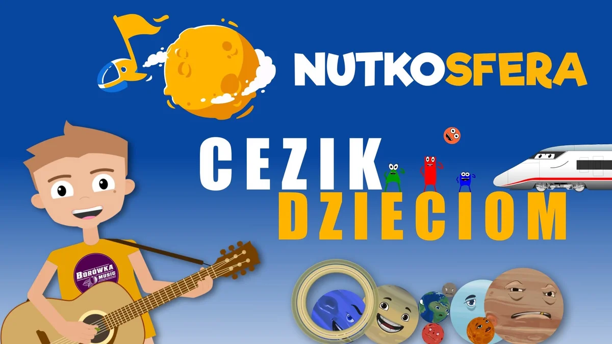 Grafika promocyjna wydarzenia NutkoSfera – CeZik dzieciom w Warszawie