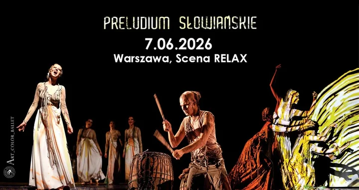 Grafika promocyjna wydarzenia Preludium Słowiańskie — spektakl w Warszawie, 7 czerwca 2026