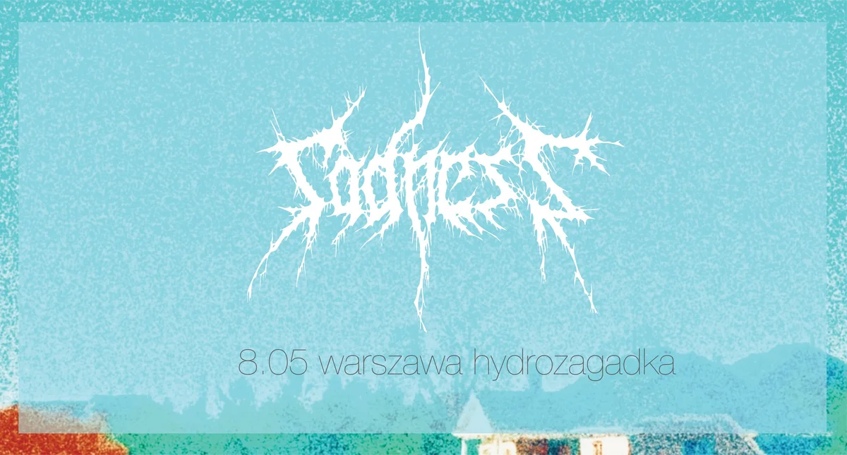Grafika promocyjna wydarzenia Sadness (USA) – koncert w Warszawie