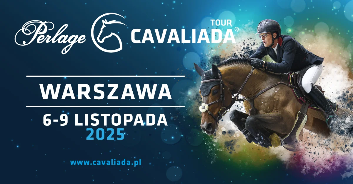 Grafika promocyjna wydarzenia Sportowe zawody jeździeckie na Torwarze w Warszawie w listopadzie 2025