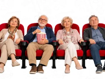 Grafika promocyjna wydarzenia Filmowe czwartki dla seniorów