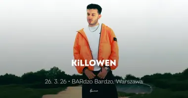 Grafika promocyjna wydarzenia KiLLOWEN w Warszawie — garage, rap i taneczne bity