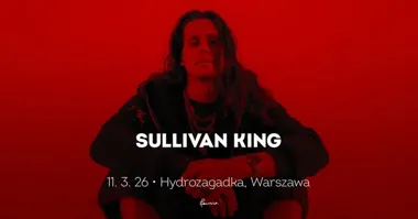 Grafika promocyjna wydarzenia Sullivan King w Warszawie — koncert w Klubie Hydrozagadka